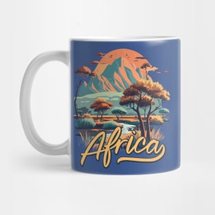 Beautiful African Landscape Mug